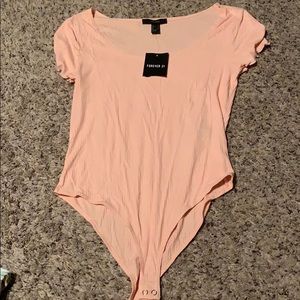 Peach bodysuit